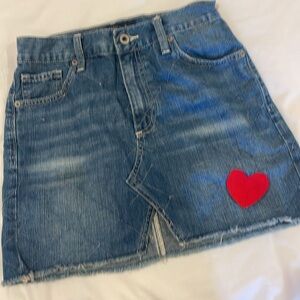 Lucky Jean skirt